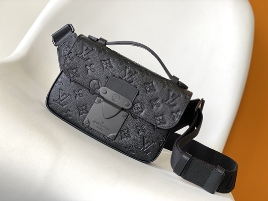 De Boodschapper van de de Zakzak van Louis Vuitton Monogram Macassar Barrel van het charmes Slot