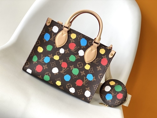 LV X Yayoi Preloved Branded Bag Kusama OnTheGoMM Veelkleurig Monogram
