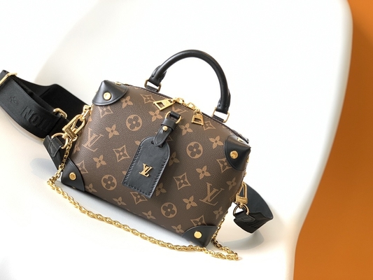 Tengere Malle Souple Empreinte het Monogram Bruine Zwarte van Louis Vuitton Custom Branded Bags