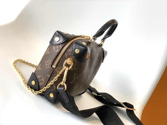 Tengere Malle Souple Empreinte het Monogram Bruine Zwarte van Louis Vuitton Custom Branded Bags
