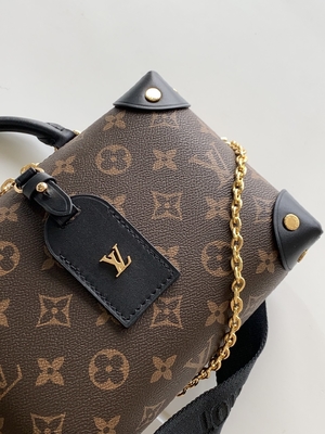 Tengere Malle Souple Empreinte het Monogram Bruine Zwarte van Louis Vuitton Custom Branded Bags