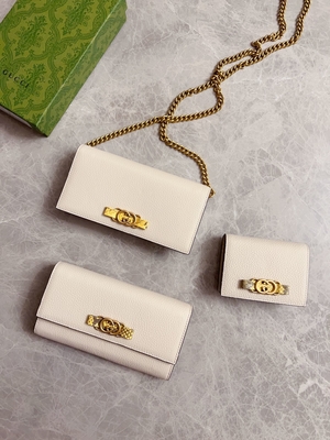 De lichtrose Portefeuille van Leermini designer purses gucci python op Kettingswoc met het Met elkaar verbinden G