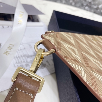ODM Christian Dior Mini Designer Purses A5 CD Zakzak Diamond Genuine Leather