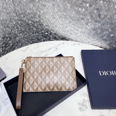 ODM Christian Dior Mini Designer Purses A5 CD Zakzak Diamond Genuine Leather