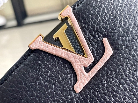 De Gemerkte Zak Louis Vuitton Capucines Mini van de geitevelvoering Preloved
