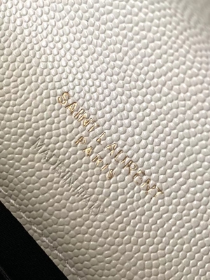 Handtas van de het Leerenvelop van kaviaaryves saint laurent de Monogram Gewatteerde