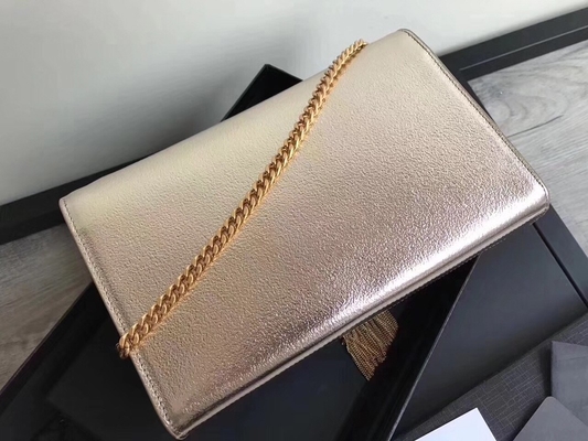 Regelbare Woc van Saint Laurent YVES SAINT LAURENT van de Riemenpolyester Zak met het Zilver van de Ritssluitingssluiting