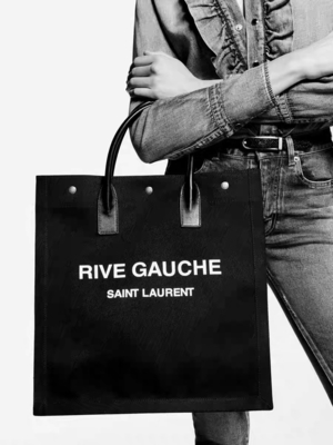 Regelbare Unisex-Heilige Laurent Mini Sling Bag Branded met Stoffen Binnenvoering