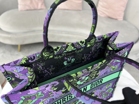 Plus Grootteborduurwerk Dior Maria Grazia Chiuri Bag Booktote