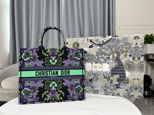 Plus Grootteborduurwerk Dior Maria Grazia Chiuri Bag Booktote