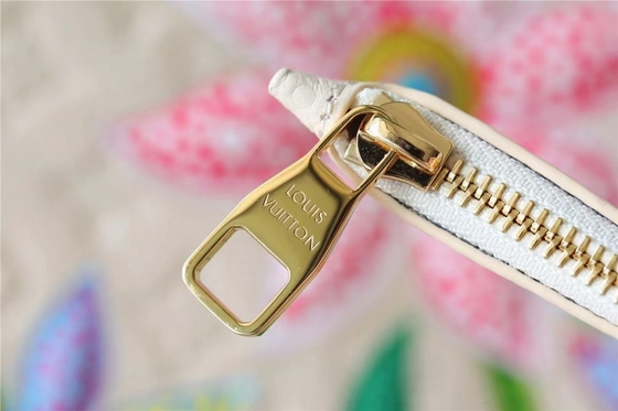 Partij Gemerkte Dameshandtas Neverfull MM. Monogram Empreinte met Bloeminlegwerk