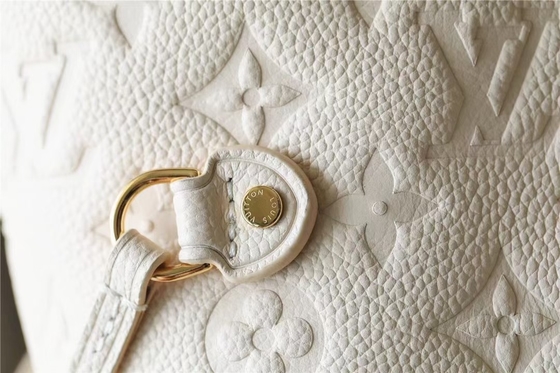 Partij Gemerkte Dameshandtas Neverfull MM. Monogram Empreinte met Bloeminlegwerk