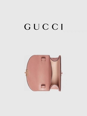 Het Roze Canvas van Gucci Gemerkt GG Mini Shoulder Bag van Boodschappersbag ophidia