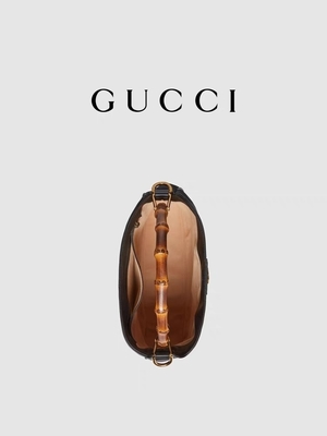 Van de Prinsesdiana handbag double G van Gucci van het bamboehandvat de Hardwareoem