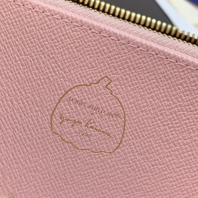 Unisex-Canvaslv Sarah Monogram Wallet Damier Collaboration Leer