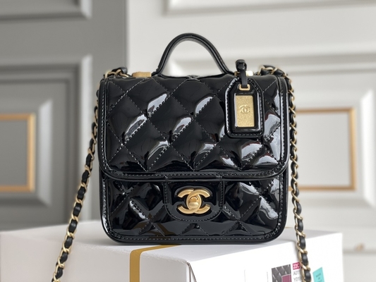 Chanel 22 de Gouden Ketting van Mini Designer Purses Black Spell met Dalingsklep