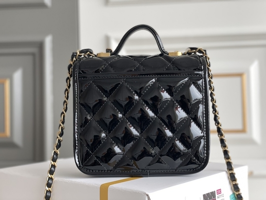 Chanel 22 de Gouden Ketting van Mini Designer Purses Black Spell met Dalingsklep