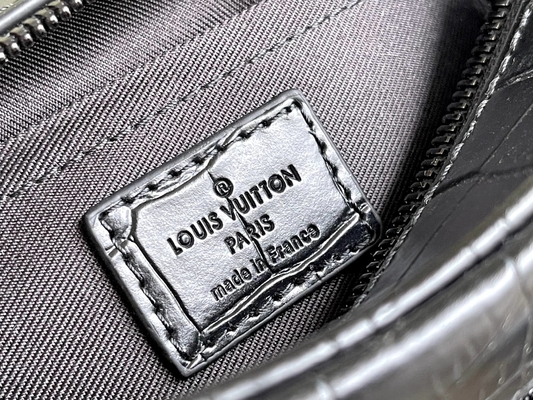 De Zachte Boomstam Mini Small Patent Leather van Crocodilienmatte black louis vuitton LV