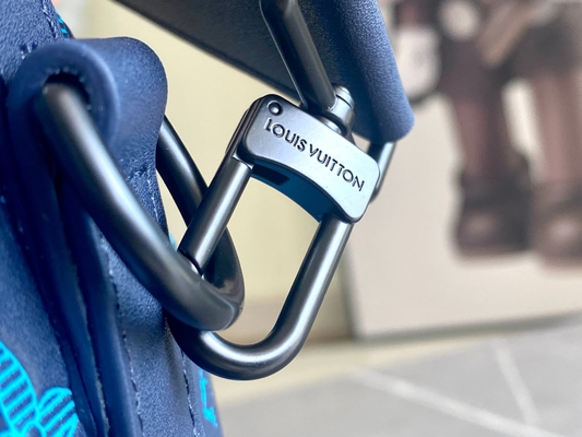 Zak Keepall BANDOULIÈRE 50 van grote de Gemerkte Mensen de Blauwe Zakken van Boston