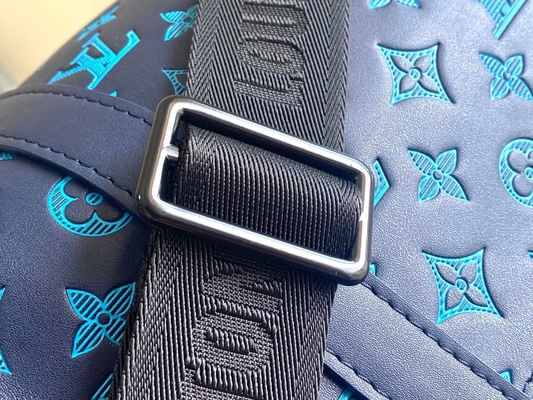 Zak Keepall BANDOULIÈRE 50 van grote de Gemerkte Mensen de Blauwe Zakken van Boston