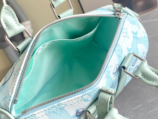 Commerciële LV Ontwerper Monogram Bag Keepall BandoulièRe 50 Blauwe Reiszak
