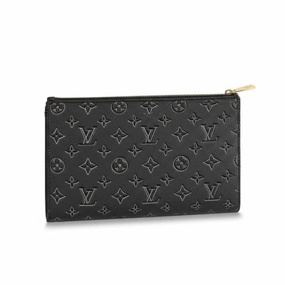 Het Leer Mini Designer Purses Pochette van de monogramschaduw om te gaan Louis Vuitton